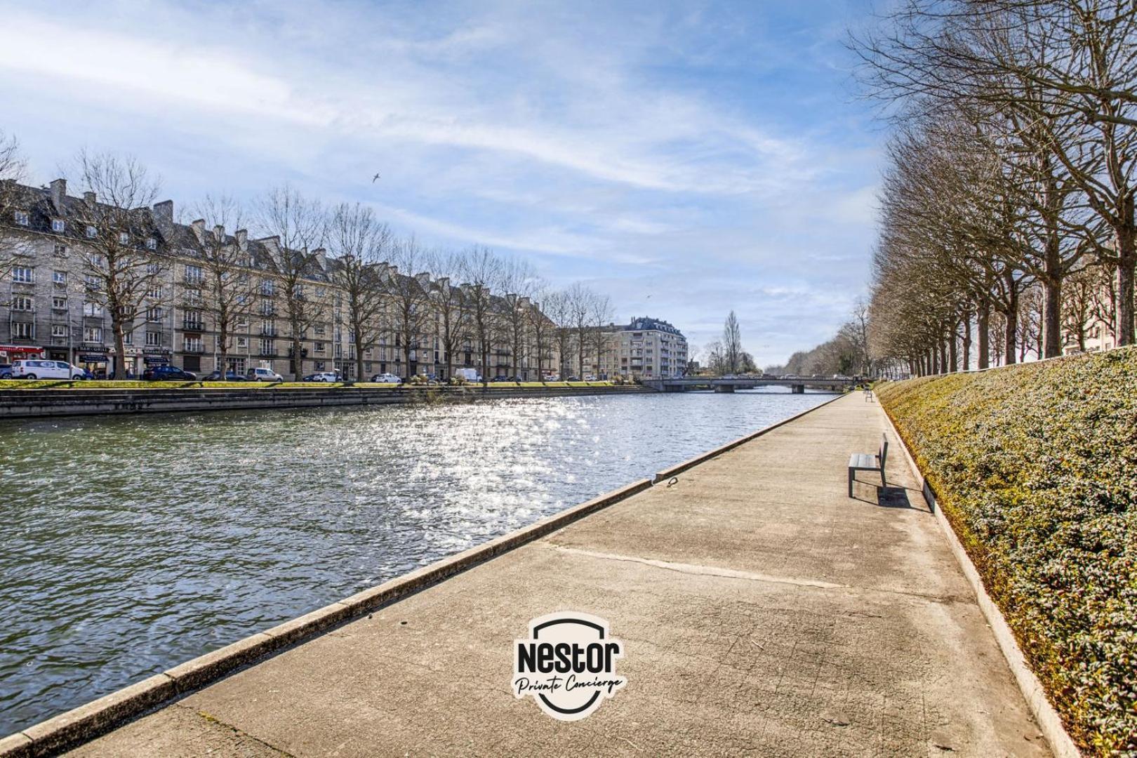 Ferienwohnung Le City - Parking And Comfort In The City Centre Caen Exterior foto